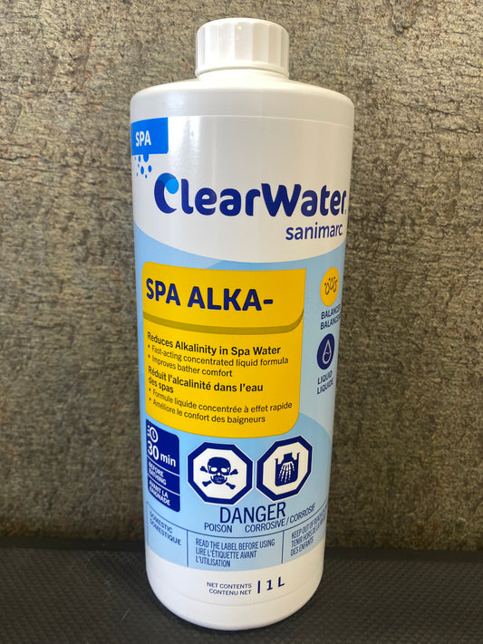 how to lower alkalinity hot tub