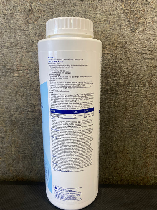 hot tub chlorine instructions