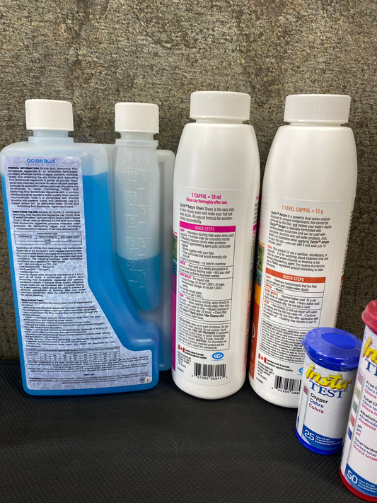 Hot tub starter bundle