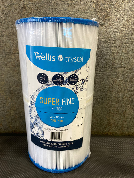 Super Fine Filter 235 x 127 mm AKU1608