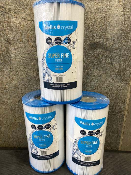 Super Fine Filter 235 x 127 mm AKU1608