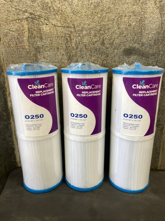 Clean Care filter 0250 3 pack