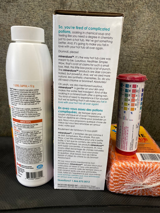 Hot tub starter bundle