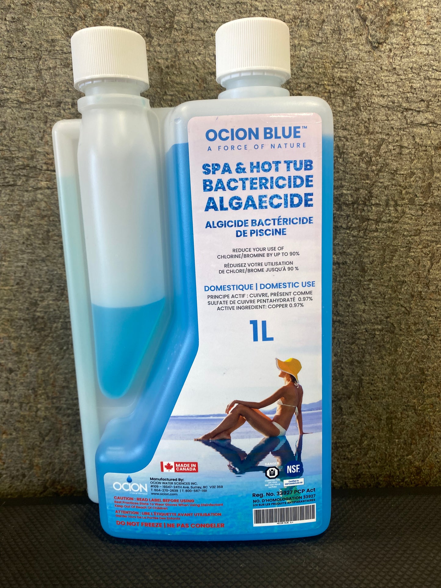 Ocion Blue Pool Bactericide (1L)