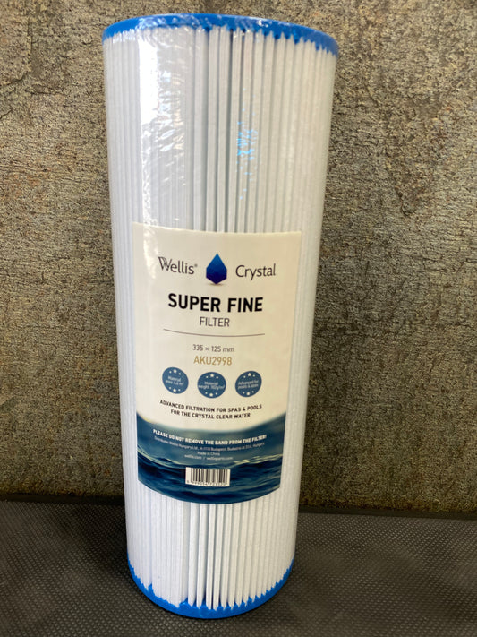 Wellis super fine hot tub filter single pack
