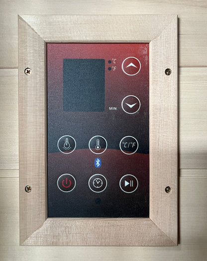 Blisspod | Vienna | Far Infrared Sauna Canadian Hemlock Very Low EMF Sauna, 4 Heaters – 2 Persons