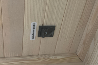 Blisspod | Vienna | Far Infrared Sauna | Canadian Hemlock Very Low EMF | 72.8"H x 35.4"W x 25.6"D | 1 Person