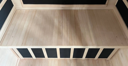 Blisspod | Vienna | Far Infrared Sauna Canadian Hemlock Very Low EMF Sauna, 4 Heaters – 2 Persons