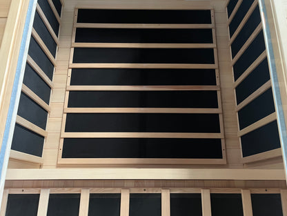 Blisspod | Vienna | Far Infrared Sauna Canadian Hemlock Very Low EMF Sauna, 4 Heaters – 2 Persons