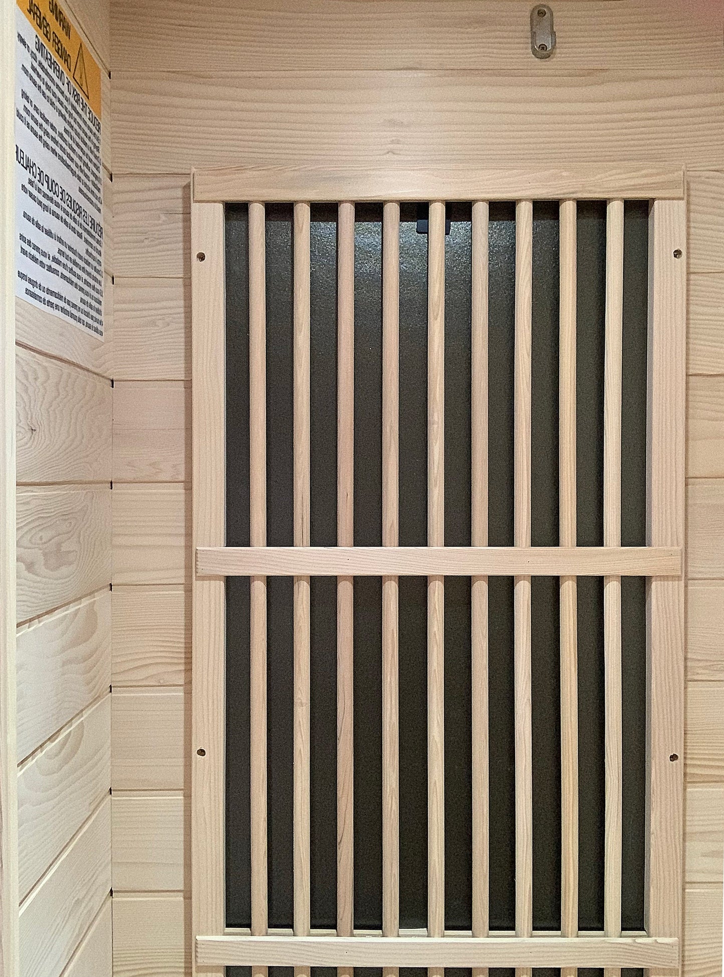 Blisspod | Vienna | Far Infrared Sauna | Canadian Hemlock Very Low EMF | 72.8"H x 35.4"W x 25.6"D | 1 Person