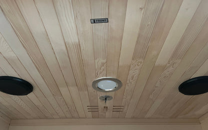 Blisspod | Vienna | Far Infrared Sauna Canadian Hemlock Very Low EMF Sauna, 4 Heaters – 2 Persons