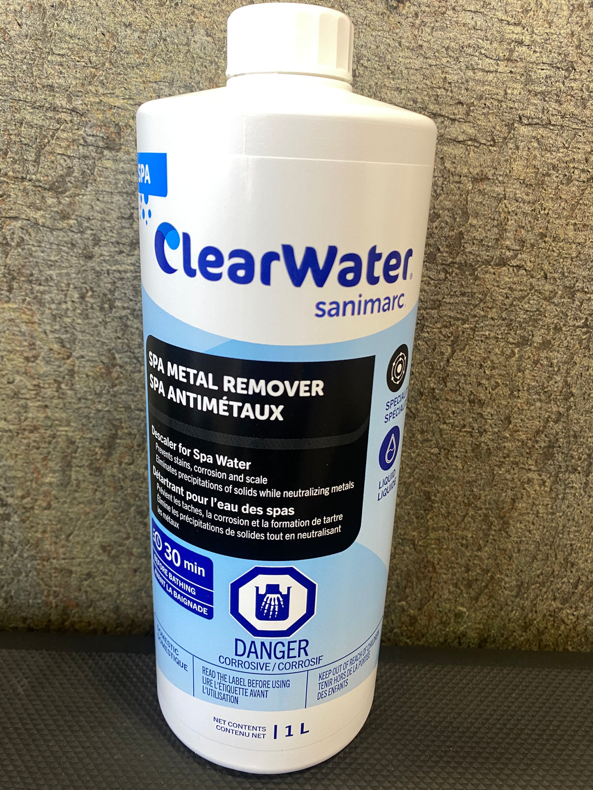 Metal remover hot tubs