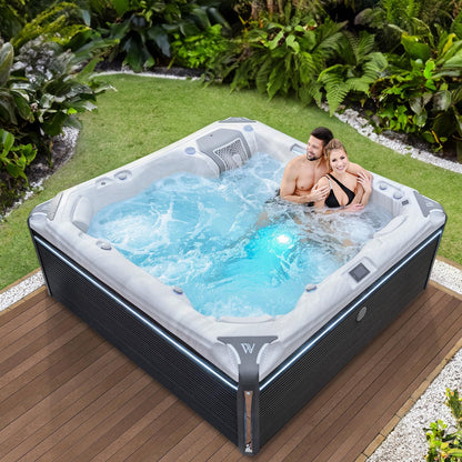Wellis PeakLife Kilimanjaro hot tub - lifestyle