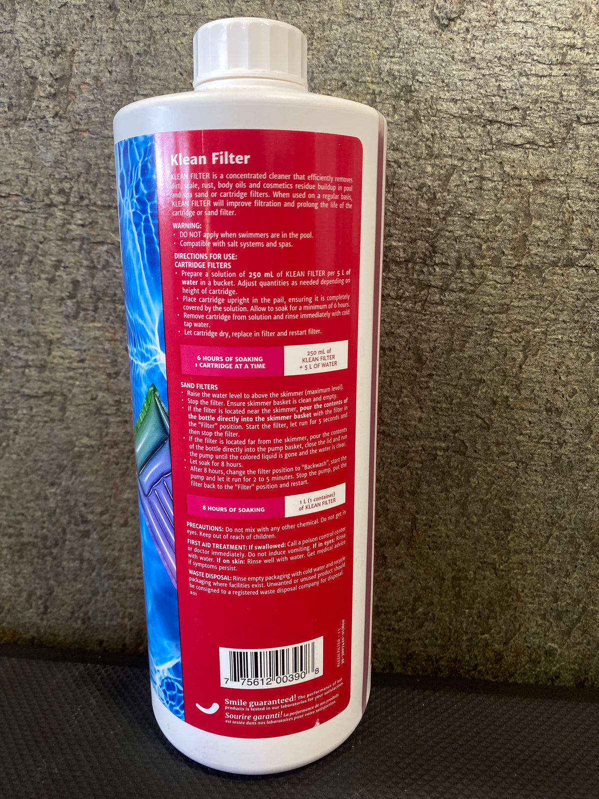 hot tub filter cleaner