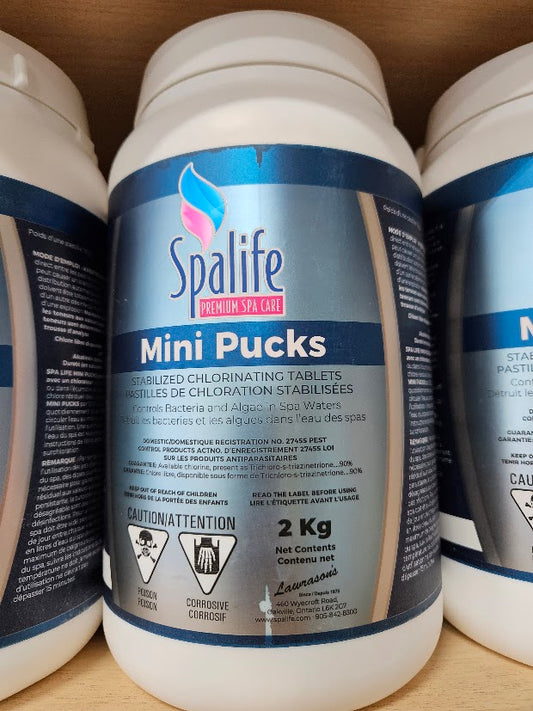 Spa Life Mini Chlorine pucks 2Kg